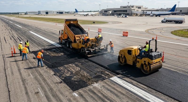 Airport Runway Repair in San Diego County, CA