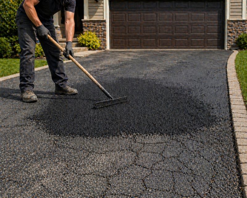 Asphalt Driveway Repair in Little Rock, AR