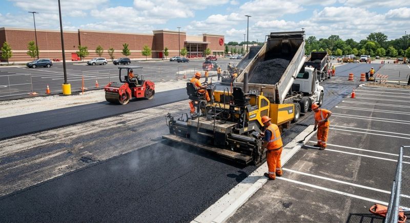 Asphalt Parking Lot Paving in Hilton Head Island, SC