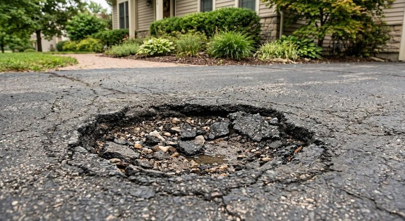 Asphalt Pothole Filling in Savannah, GA
