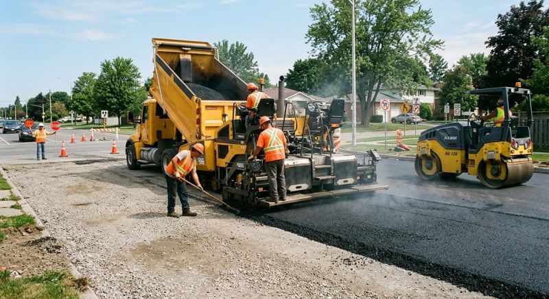 Asphalt Road Installation in Savannah, GA