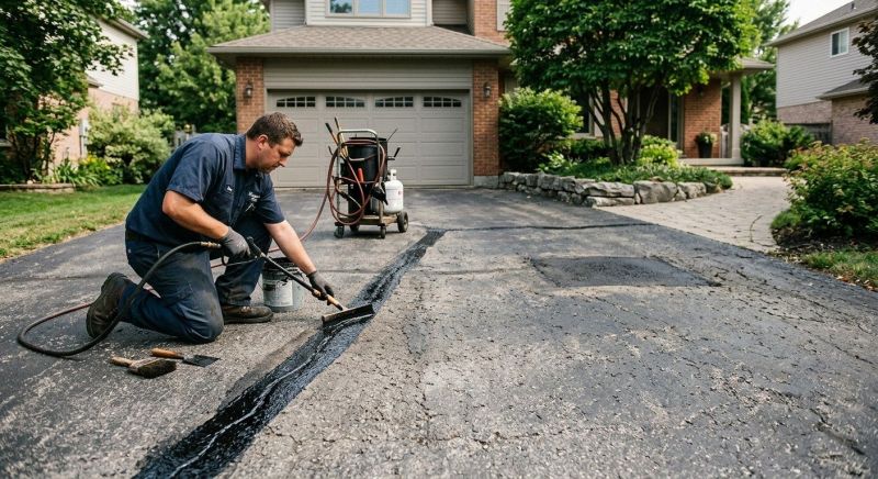 Blacktop Driveway Repair in Los Angeles, CA
