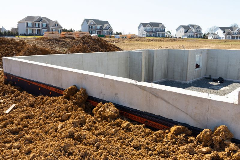 Cement Foundation Installation in Greenville, SC