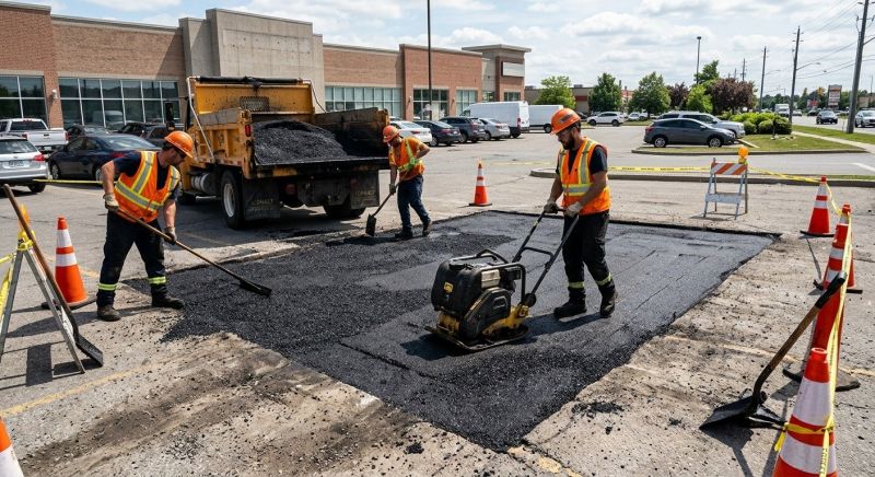 Commercial Asphalt Repair in Savannah, GA