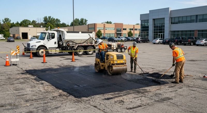 Commercial Asphalt Repair in Conway, AR
