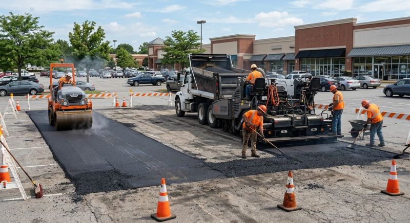 Commercial Paving Repair in Little Rock, AR