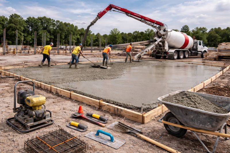 Commercial Slab Installation in Cape Coral, FL
