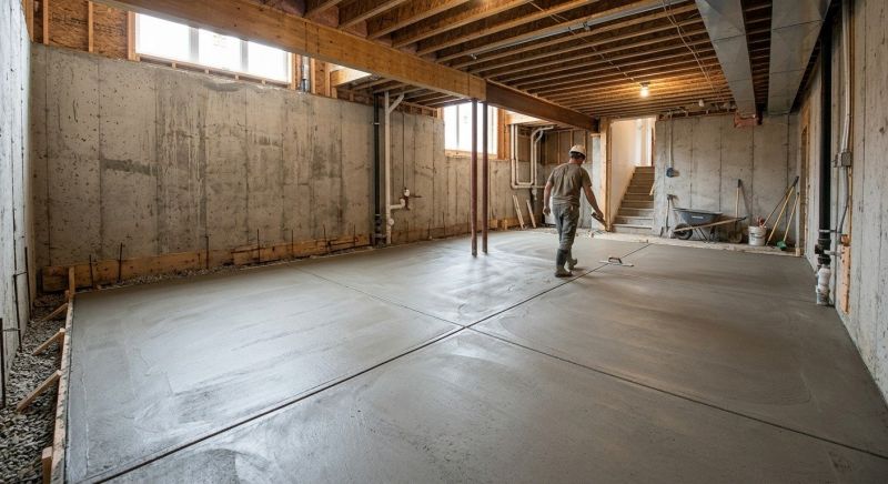 Concrete Basement Pouring in Charleston, SC