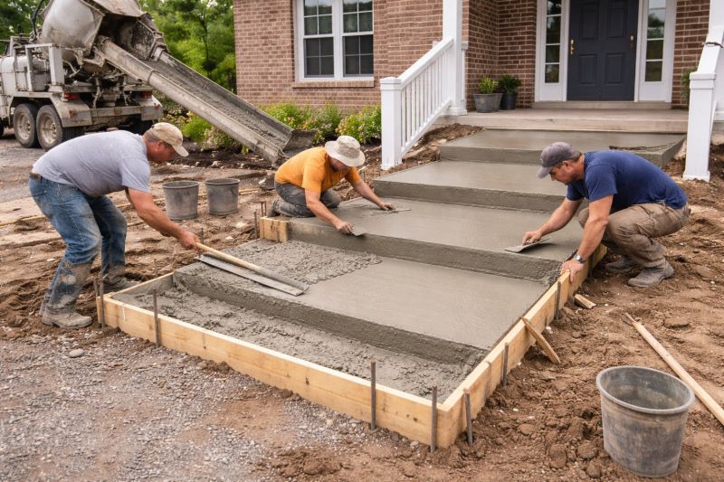 Concrete Ramp Installation in Fort Collins, CO