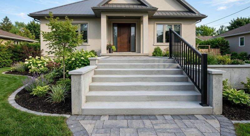 Concrete Stairway Installation in Fort Collins, CO