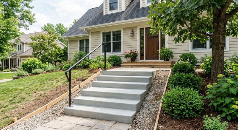 Concrete Steps Replacement in Sacramento, CA