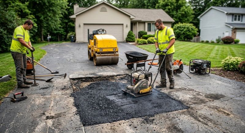 Driveway Asphalt Repair in Orange County, CA