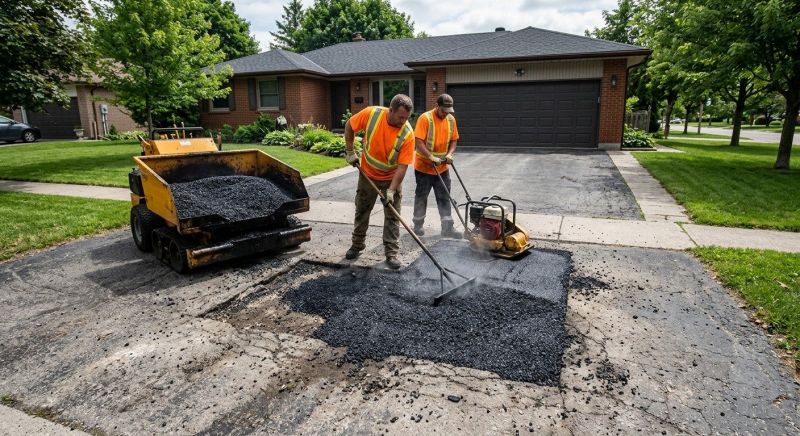 Driveway Paving Repair in Little Rock, AR