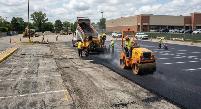 Industrial Asphalt Paving in Orange County, CA