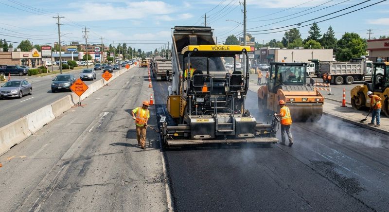 Industrial Asphalt Paving in Little Rock, AR