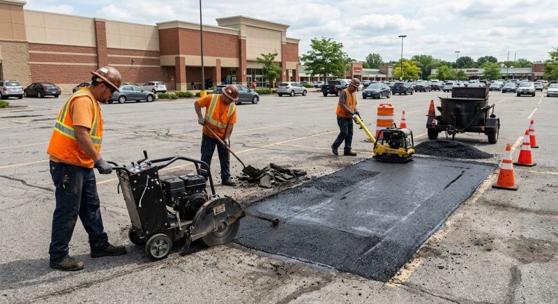 Parking Lot Repair in Palm Springs, CA