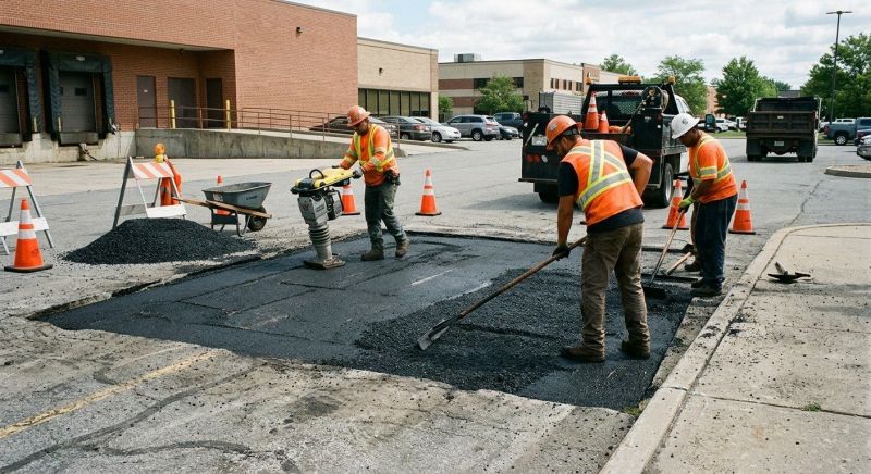 Parking Lot Repair in Pasadena, CA