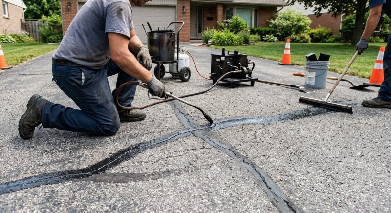 Paved Driveway Repair in Little Rock, AR