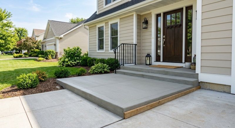 Porch Concrete Pouring in Fort Collins, CO