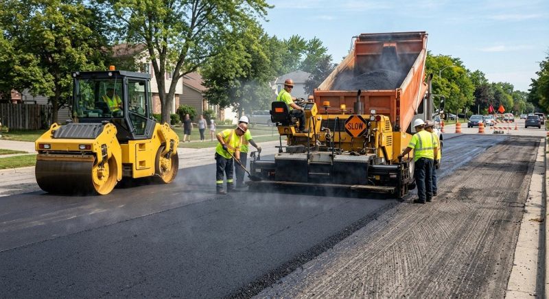 Road Paving Service in Little Rock, AR