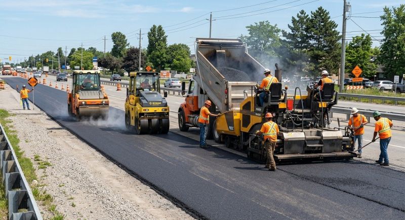 Road Paving Service in Los Angeles, CA