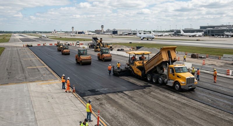 Runway Paving in Los Angeles, CA